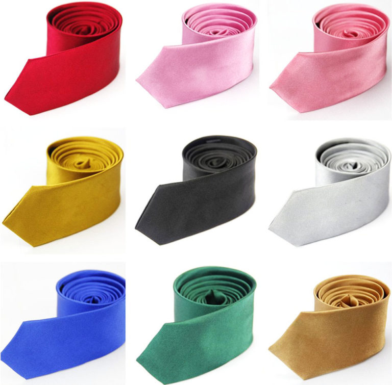 Silk Neckties For Wedding Which Can Be Customised With Embroidery ...