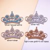 modern crown brooches