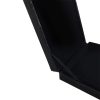 Leather packaging box in black