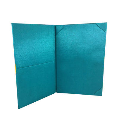Monogram Embroidered Wedding Invitation Pocket Folder - Luxury Wedding ...