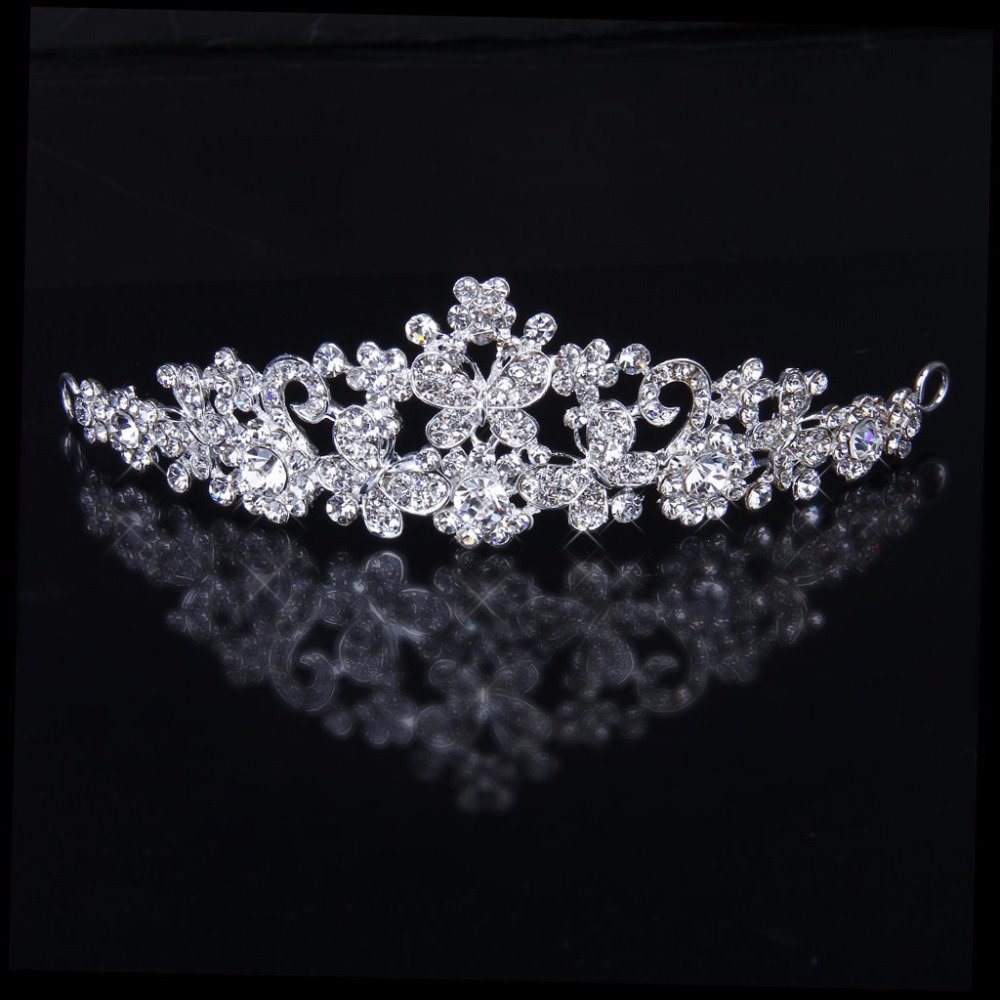 Rhinestone Bridal Crown Wedding Party Bridesmaid Crystal Diamond