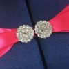 crystal button