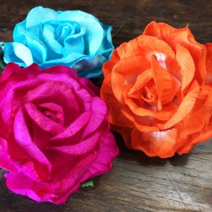 Mulberry paper flower for wholesale for wedding decor