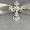 cross brooch embellishment