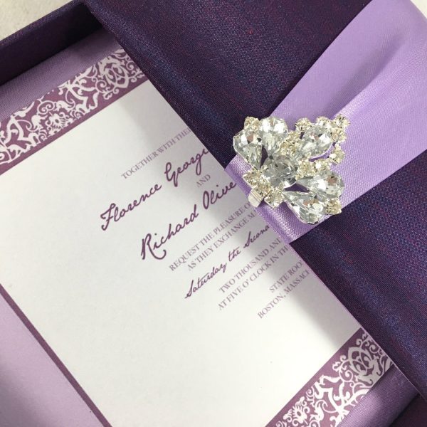 Luxury boxed invitation that stand out