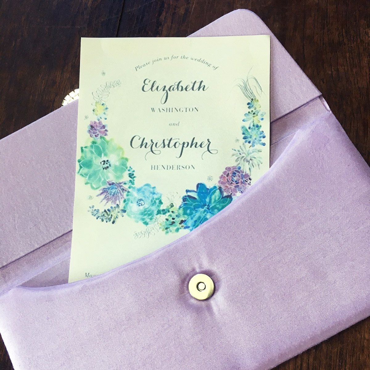 Ivory Cream Money Gift Envelope Wedding Invites Cash Gift Elephant Card Wallet 