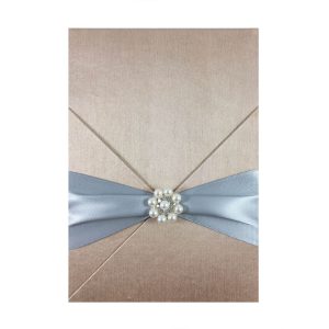 pearl wedding invitation card