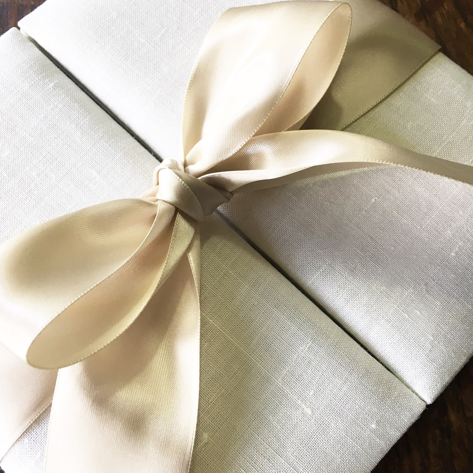 linen wedding invitations