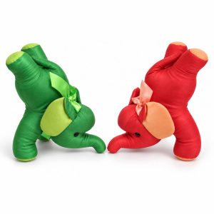 Custom Silk Elephant Souvenir