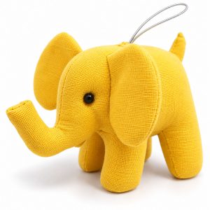 yellow cotton elephant
