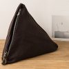 brown zippered hemp bag from Thailand