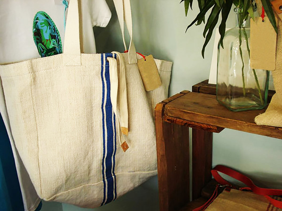 Thai made sailing shoulder hemp handbags for wholesale