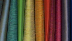 Thai silk fabrics