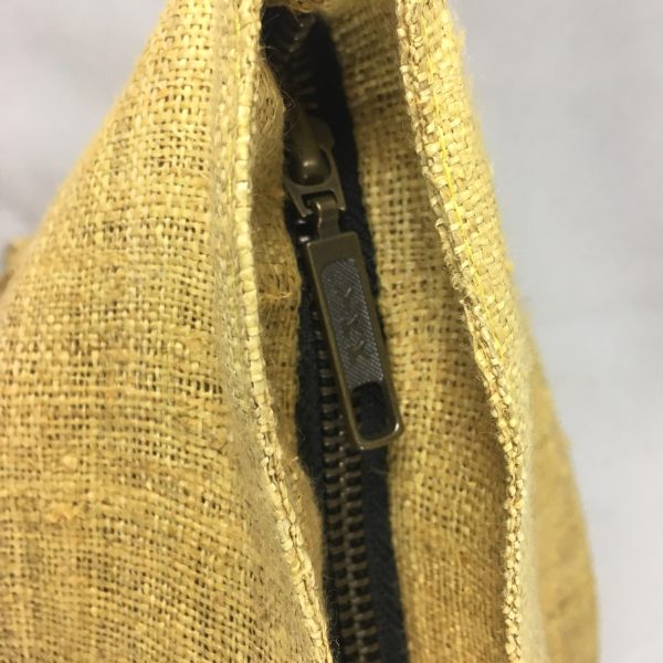 zippered hemp bags