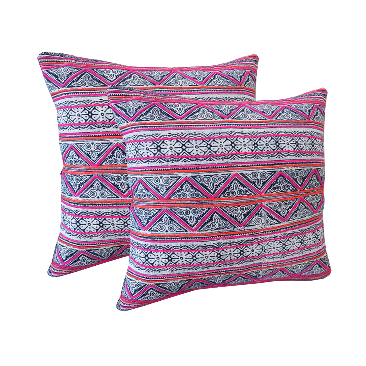 Hmong Fabric,Scatter cushions, Handmade cushions,Batik Cushions,Hmong cushion,Hmong Pillow,Pillow case,Hmong Batik Hemp cushion cover