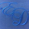 Monogram embroidery