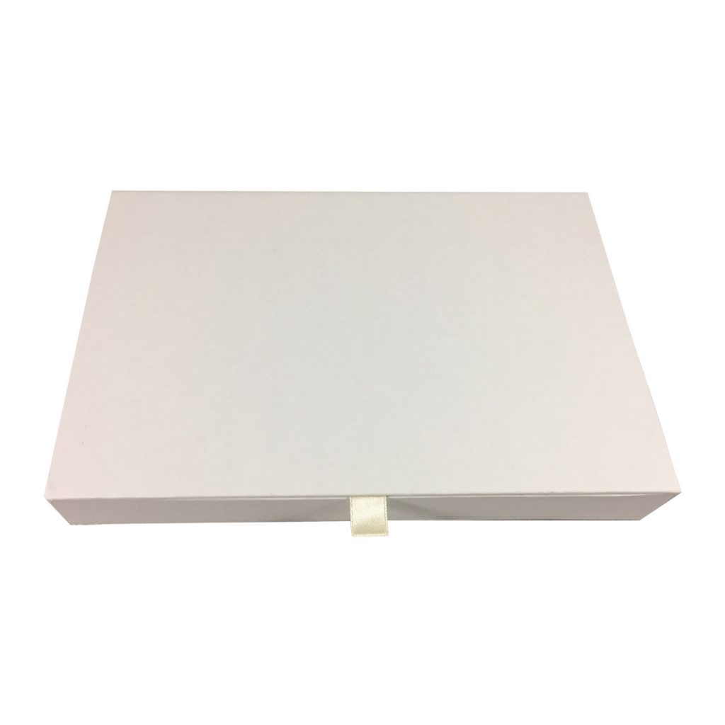 Ivory Paper Invitation Box For Wedding & Event Invitation Cards