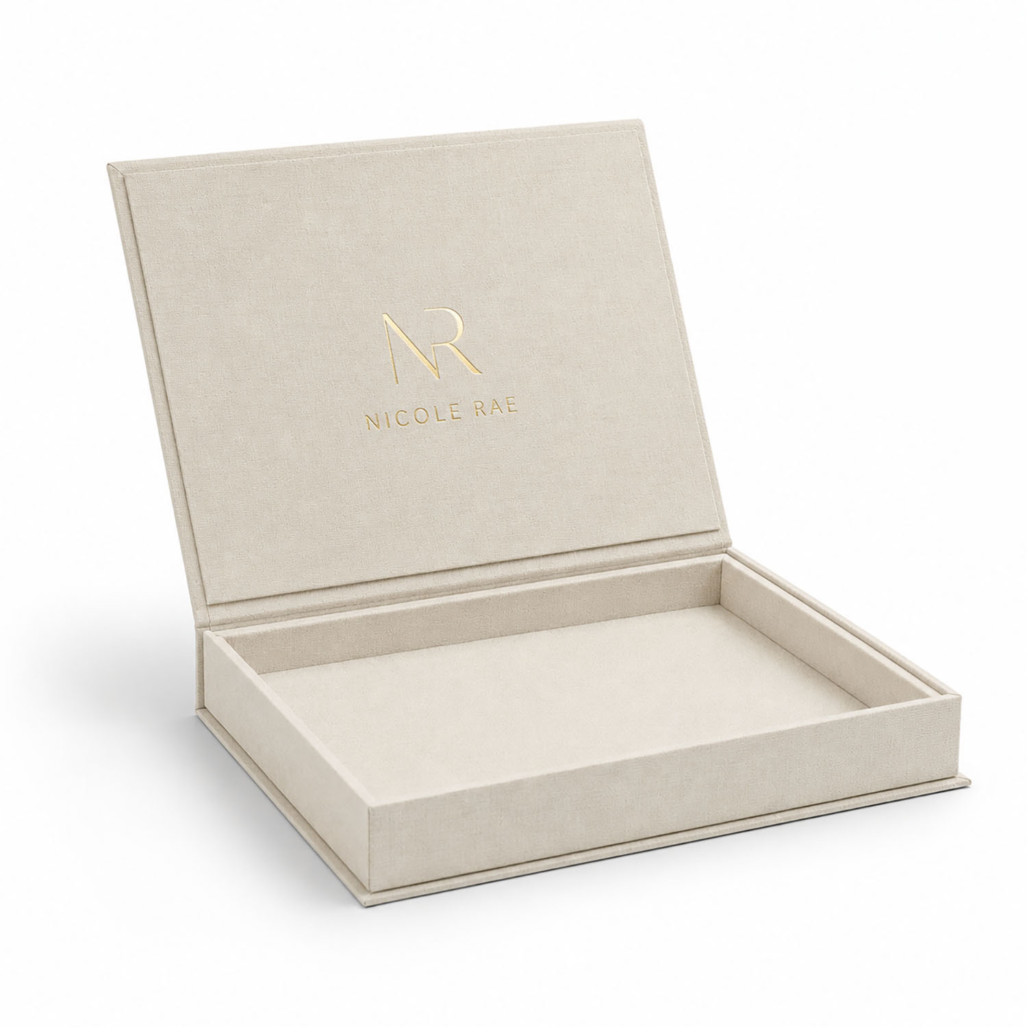 natural linen box with hinged lid gold foil stamped logo.jpg