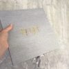 monogram silk box