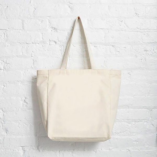 Stylish reusable cotton grocery bags