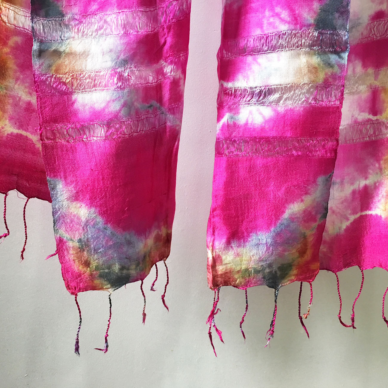 batik silk scarves design from Thailand