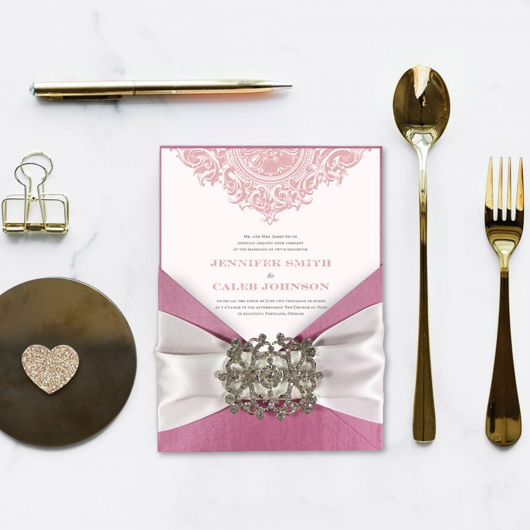 Luxury wedding invitation creation by Dennis Wisser