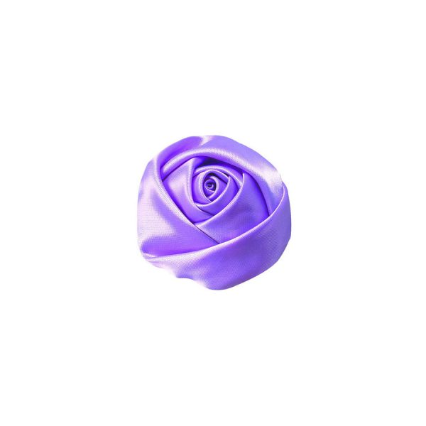 lavender fabric flower