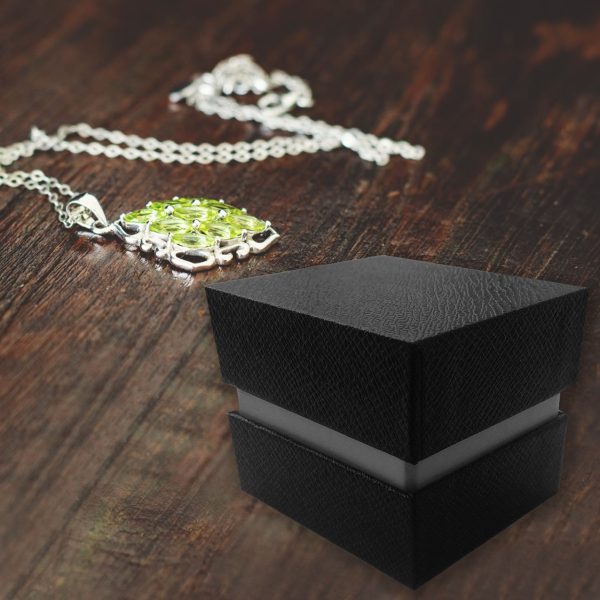 Black Leatherette Jewelry Box