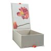 Custom logo printed linen photo box