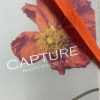 Linen fabric photo presentation box