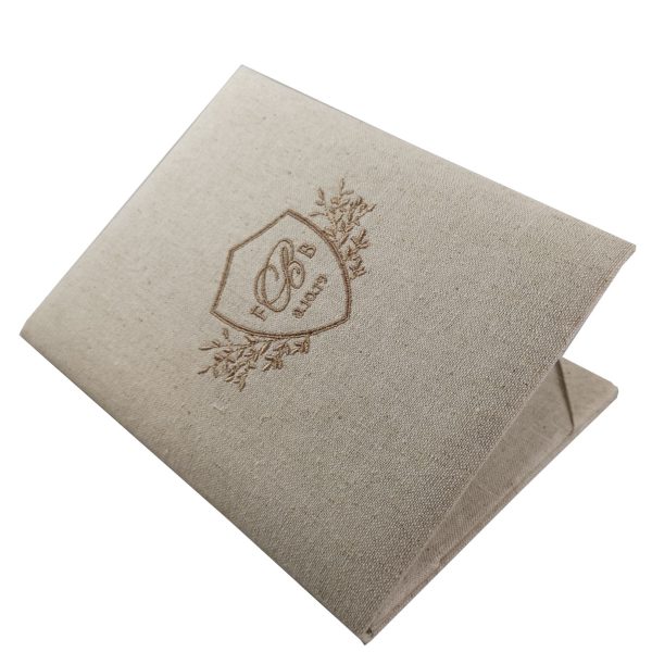 Buy high quality linen invitations online