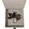 Small linen USB flash drive box