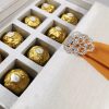 Luxury praline box