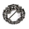 Round Crystal Buckle Wedding Embellishment - Image 2