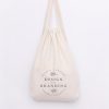 Cotton drawstring backpack