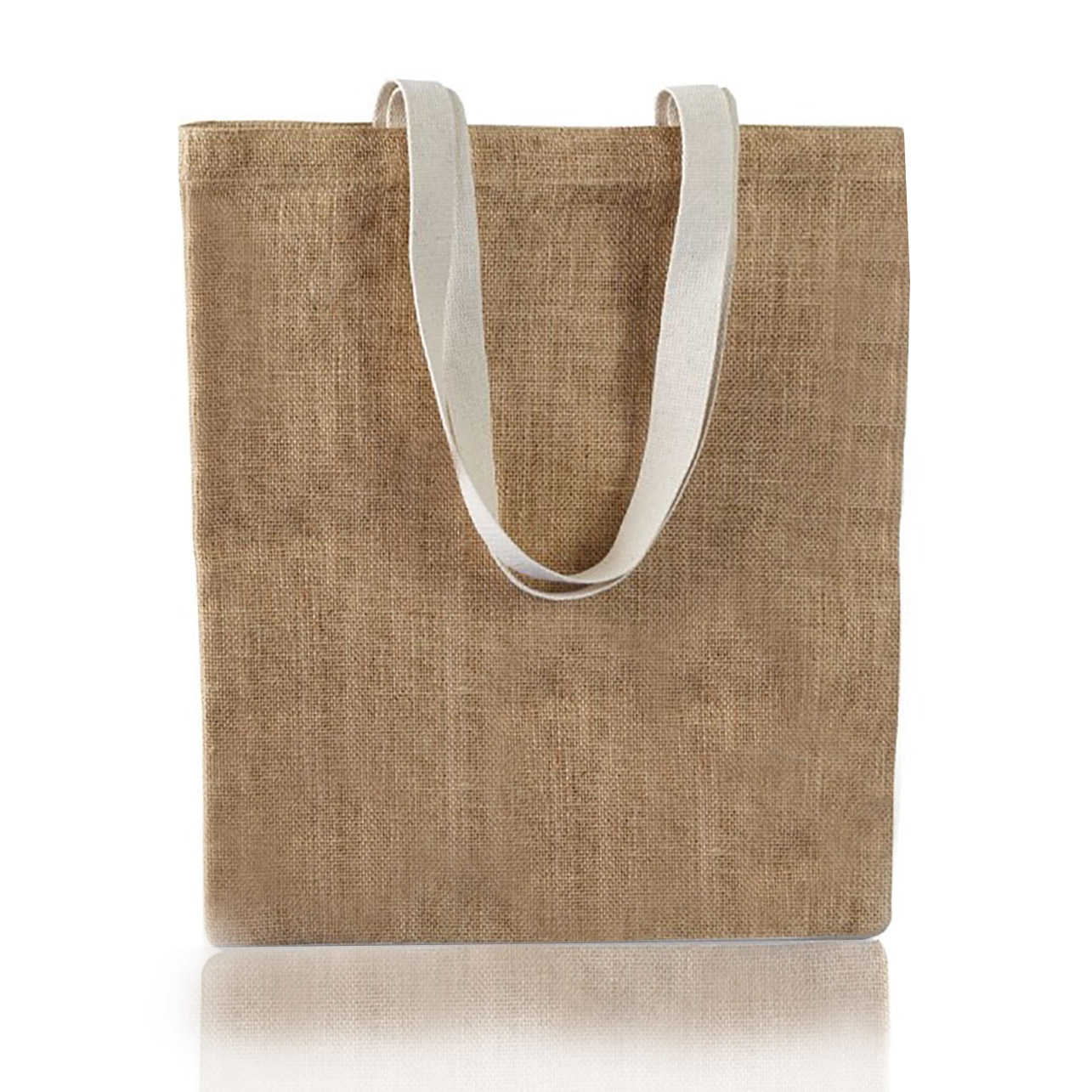 AU Large Jute Cotton Handbag Messenger Shoulder Bag Shopping Bags Tote Satchel 
