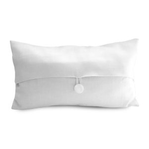 white linen pouch
