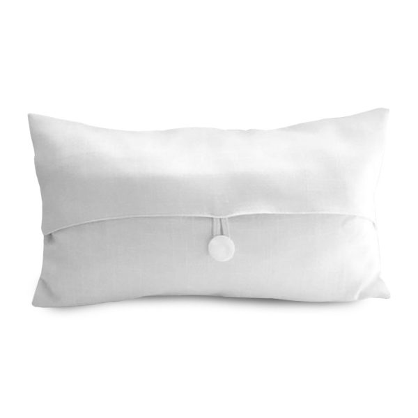 white linen pouch