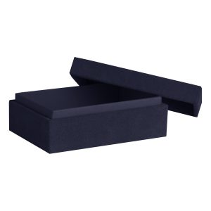 small rectangle suede box