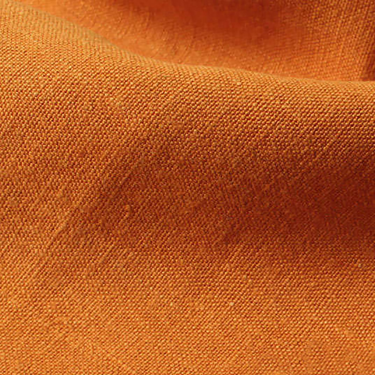 Orange hemp fabric
