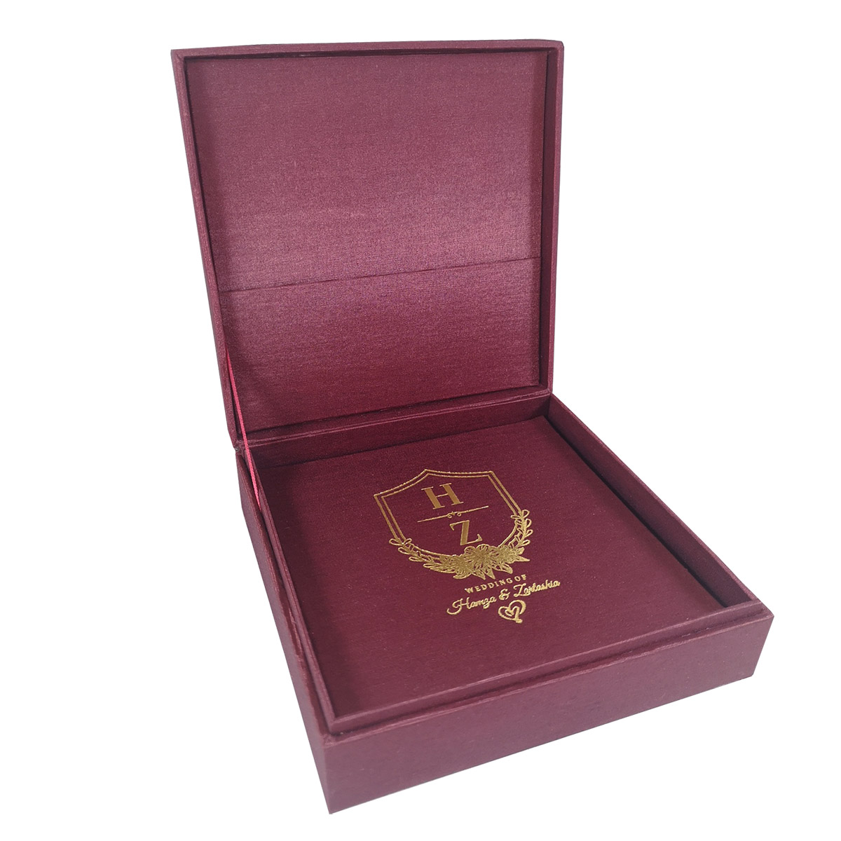 Islamic Chocolate Wedding Invitation Box