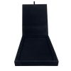 Luxury velvet box for acrylic cards