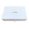 Magnetic closure white folding box with logo