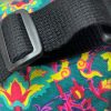 Cotton Canvas Yoga Zippered Duffle Bag With Adjustable Strap - Image 3