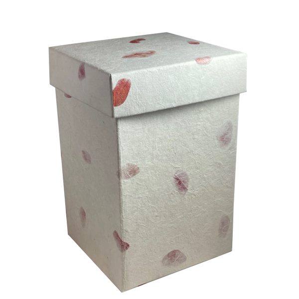 Fully biodegradable mulberry paper urn