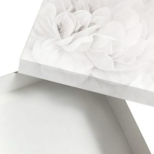 Floral printed paper box