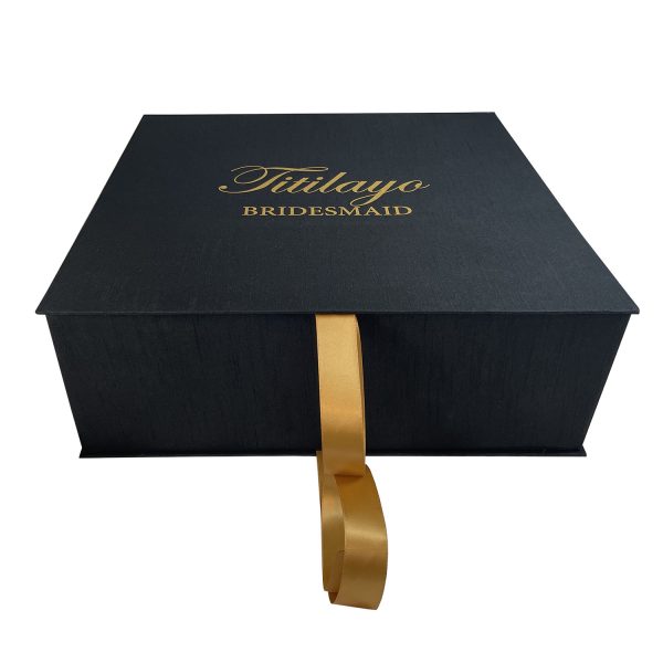 Custom bridesmaid gift box