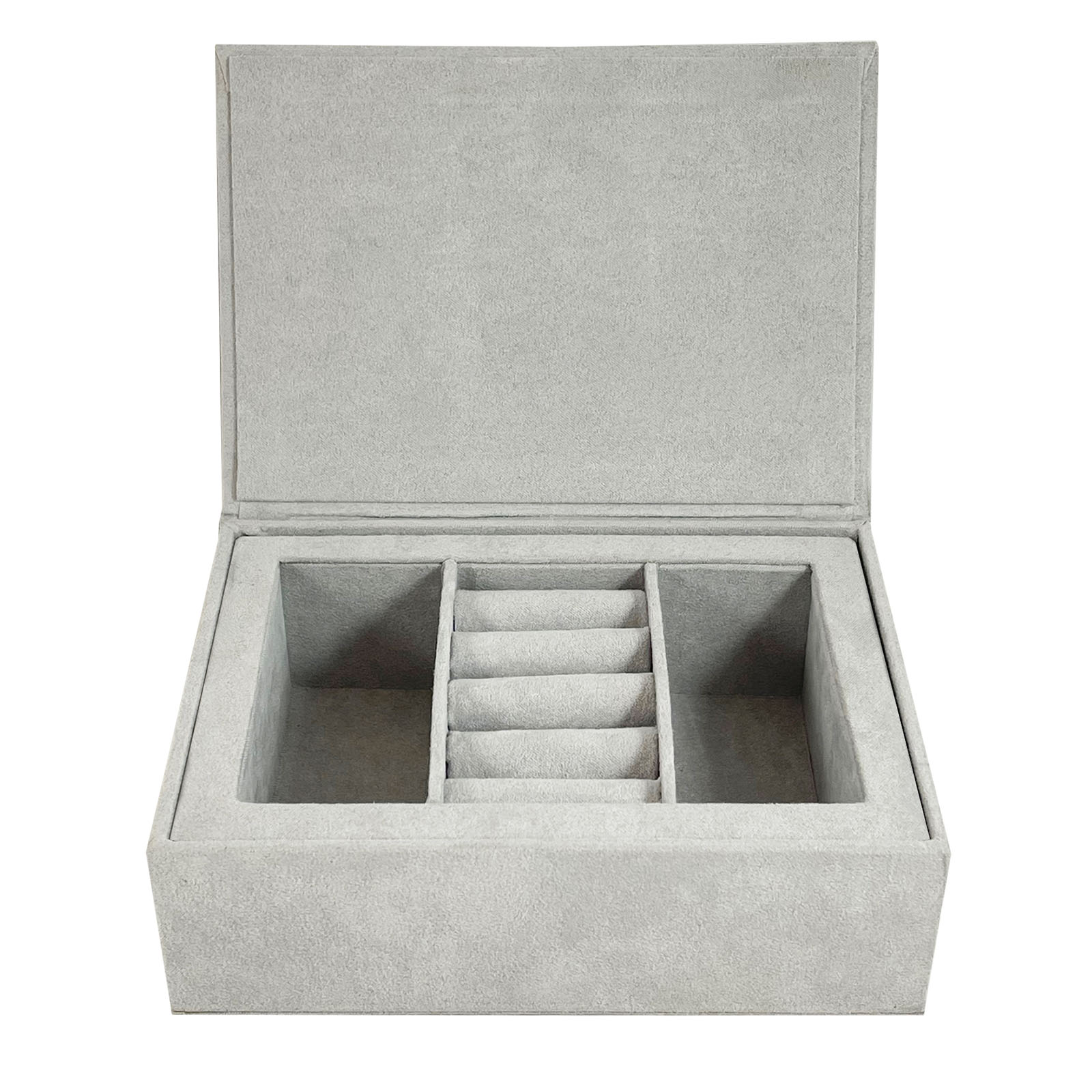 Suede Personalised Jewellery Box By Bloom Boutique | notonthehighstreet.com
