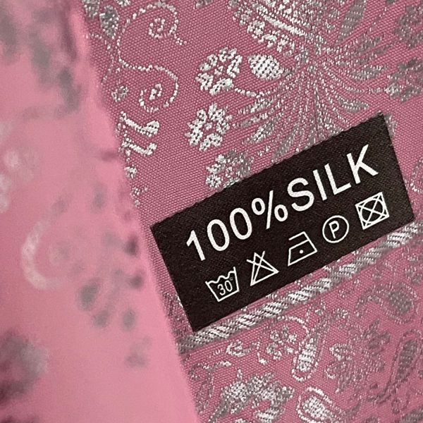 Shawl label Thai silk