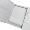 Magnetic suede box